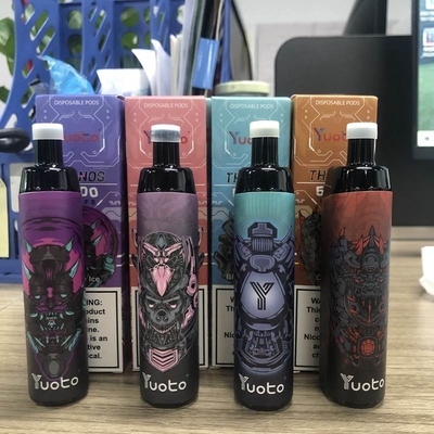 AMOUR-PROPRE 5000 souffles Vape jetable, barre de souffle de Vaporiser de cosse d'acier inoxydable plus le dispositif