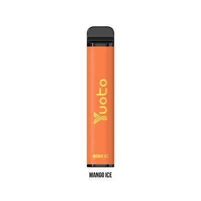 3500 NOUVELLE Yuoto Vape nicotine jetable de Mesh Coil 5% 2% de glace de mangue des souffles XXL max