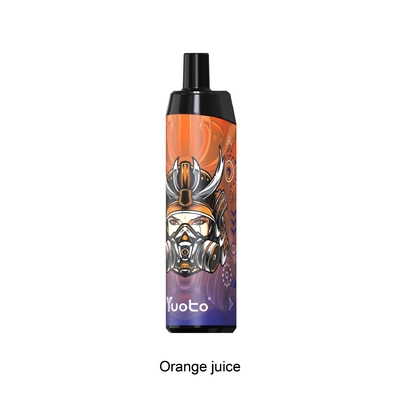 Yuoto Vape jetable Thanos 5000 souffle la nicotine 650mAh du jus d'orange de Dubaï 50mg 14 ml