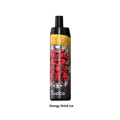 Yuoto Thanos 5000 souffle batterie électronique jetable de rohs de Mesh Coil 650mAh de glace de boissons d'énergie de cigarette
