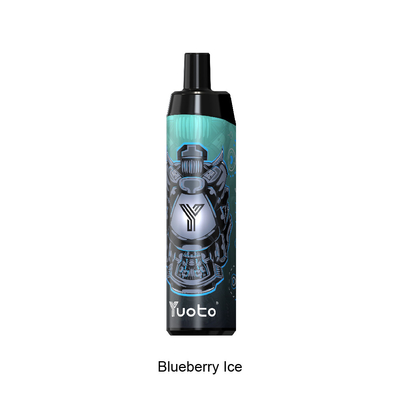 La bobine rechargeable Vape jetable de maille de Yuoto parque la batterie de la glace 650mAh de myrtille en vrac de la nicotine 50mg
