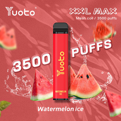 ODM Yuoto 3500 souffle jus mélangé de la batterie 9ml E de la saveur ROHS 1200mAh de la barre 16 de Vape