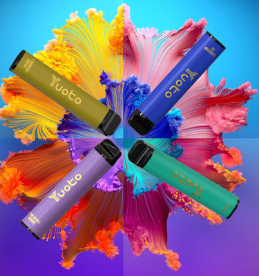 Souffles Vape jetable, 9.0ml E Juice Mesh Coil Yuoto Xxl Max du sel 3500 de nicotine de 5%