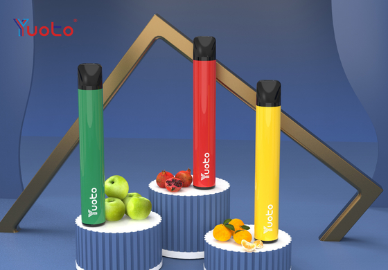 La cosse remplaçable de Tpd Vape de 5 couleurs, vivent le dispositif de mod de cartouche de 600 souffles