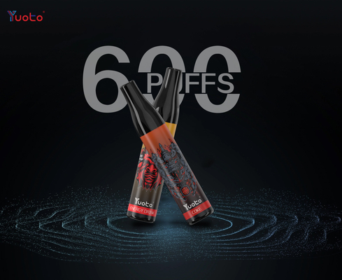 La glace de raisin assaisonne la bouteille de Yuoto maximum, nouveau type stylo de 600 souffles de Vape