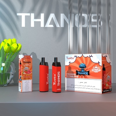 5000puff E-jus jetable 650mAh du bâton 14ml de jus des thanos e rechargeable