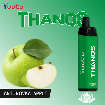 Le type C Yuoto rechargeable Thanos 5000 souffle Vape jetable 14ml E 650mAh liquide