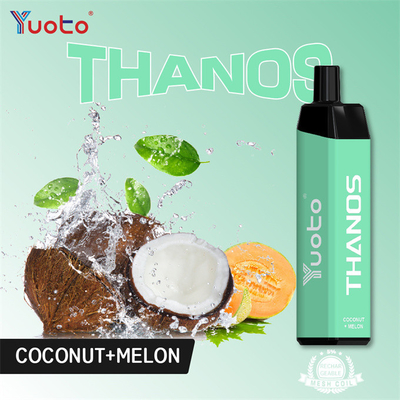 14ml Yuoto Thanos 5000 souffle le type jetable C de batterie de Vape 650mAh rechargeable