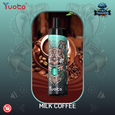 Vente en gros facile d'usine de vaporisateur d'utilisation Vaping de dispositif de Yuoto Thanos 5K d'E-cigarette de kits jetables de démarreur