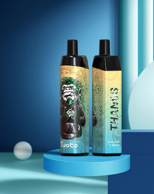 Vente en gros facile d'usine de vaporisateur d'utilisation Vaping de dispositif de Yuoto Thanos 5K d'E-cigarette de kits jetables de démarreur