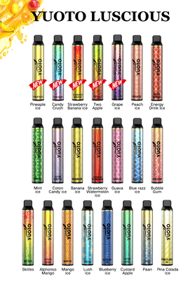 Batterie jetable en gros de Vape Pen Prefilled 8ml Eliquid 1350mAh des prix de souffle succulent bon marché de Yuoto 3000