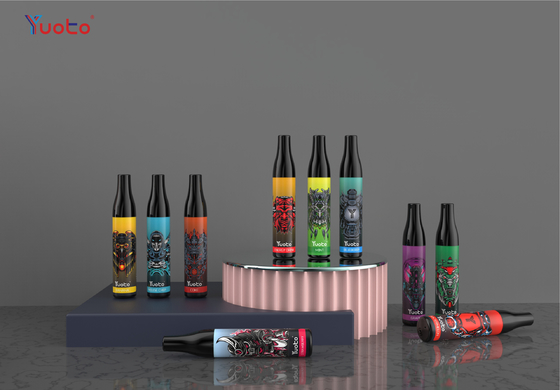 600 saveur Ecigarette de la bouteille 2%Nic 2ml 400mAh Mesh Coil Vape Disposable Fruit de Vape de souffles