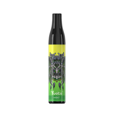 Nicotine jetable Mesh Coil TPD de la menthe 20mg 2% de COSSE de vaporisateur de souffles de la bouteille 600 de YUOTO