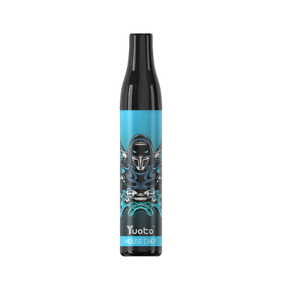 Chef jetable 2ml Mesh Coil de souris de souffles de la bouteille 600 de Vapes de nicotine du vaporisateur 20mg de Yuoto