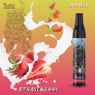 Basse fraise de la nicotine 20mg de Yuoto de la bouteille 600 des souffles 2ml de cosses jetables originales d'E-cigarettes