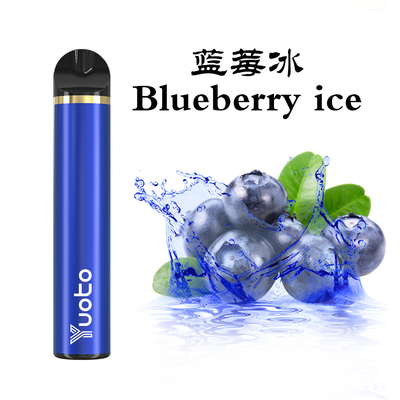 Saveurs fruitées de sortes de la barre 16 de souffles de la marque 1500 d'acier inoxydable Yuoto
