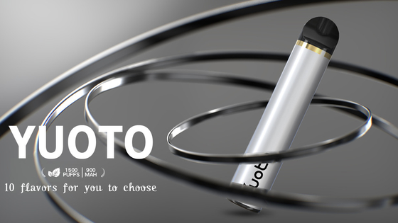 16 saveurs 1500 souffle Vape 5.0ml remplissent pré E Juice Pre Charge Yuoto Brand