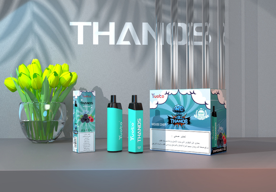 5000 bouffées Yuoto Thanos Vapor jetable avec saveur de fruits E-liquide 14 ml Vape Pod Pen Arabe saoudien