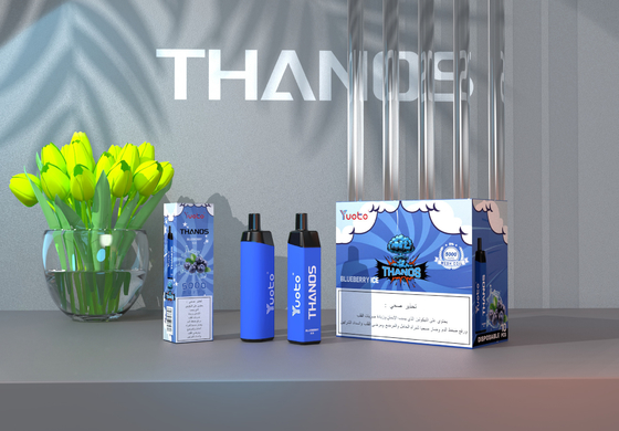 5000 clope du souffle 14ml Yuoto Thanos E, stylo jetable de Vape de nicotine de Mesh Coil 5%