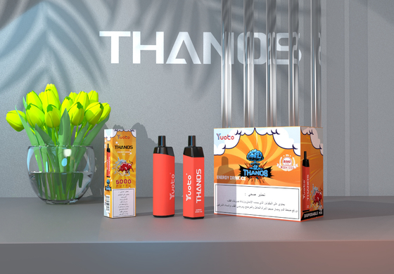 5000 clope du souffle 14ml Yuoto Thanos E, stylo jetable de Vape de nicotine de Mesh Coil 5%