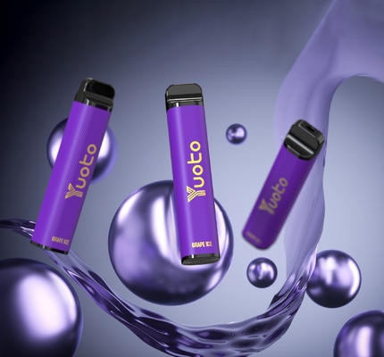 Le dispositif jetable de 9 souffles de ml Yuoto Vape XXL max 3500 assaisonne 1200 heure-milliampère