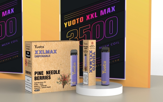 Stylo à usage unique jetable Etats-Unis d'E-CIGS 3500puffs Vape 5% Nic No-Rechargeable avec 19 saveurs stupéfiantes