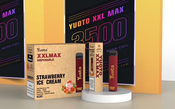 Stylo à usage unique jetable Etats-Unis d'E-CIGS 3500puffs Vape 5% Nic No-Rechargeable avec 19 saveurs stupéfiantes