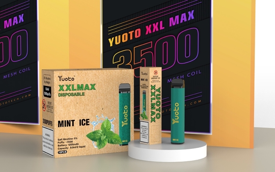 OEM Fruit Flavor Puff Bar Yuoto XXL Max Vape Pen Cigarette électronique jetable 9ml 3500 Puff