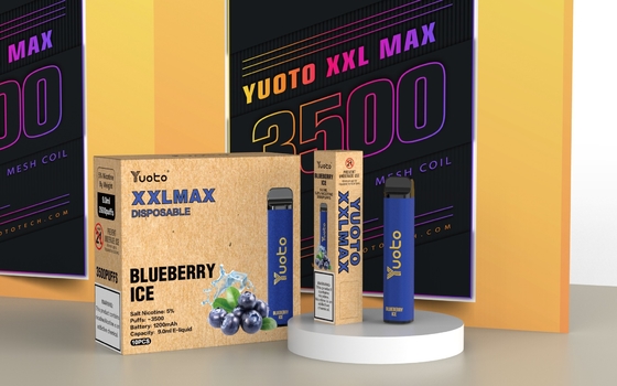Cartouche préremplie par cigarettes maximum Mesh Coil de Yuoto XXL 0% 2% 5% Nic Disposable E