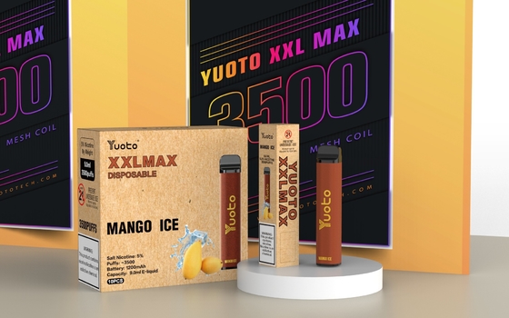 Saveur de fruit de la fumée 3500puffs 9ml des plus défuntes de conception d'OEM grande cigarettes jetables de Yuoto E