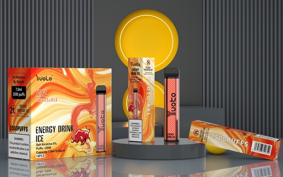 DGM a approuvé le dispositif de Vape de souffles de XXL 2500 fait avec de la nicotine de sel