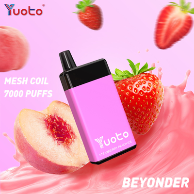 ODM 7000 souffle Yuoto Beyonder Vape jetable 25 mg/ml 15 saveur mélangée
