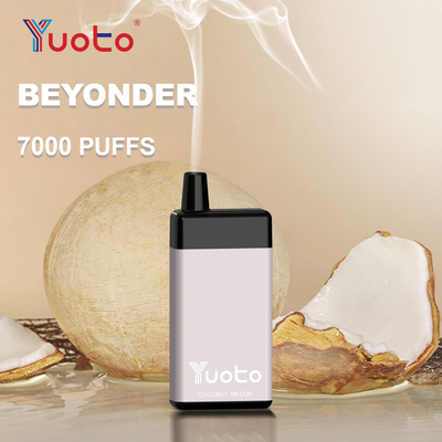 7000 batterie jetable Mesh Coil du l'E-liquide 900mAh de Yuoto Beyonder Vape Pen Hookah With 16ml de souffles