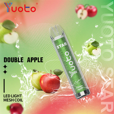 étoile jetable de Yuoto Vape de 3000 souffles 1.2ohm avec 16 couleurs