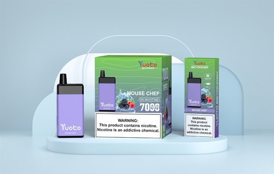 Prenez votre vape au niveau supérieur avec YUOTO vape jetable 15 saveurs 7000 bouffées