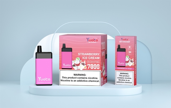 Prenez votre vape au niveau supérieur avec YUOTO vape jetable 15 saveurs 7000 bouffées