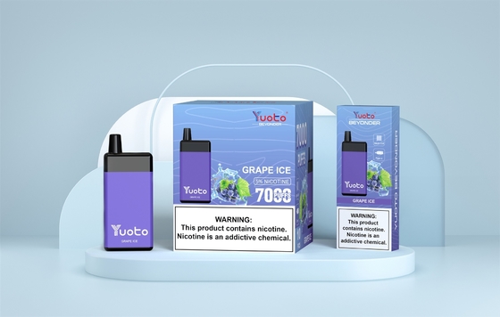 Prenez votre vape au niveau supérieur avec YUOTO vape jetable 15 saveurs 7000 bouffées