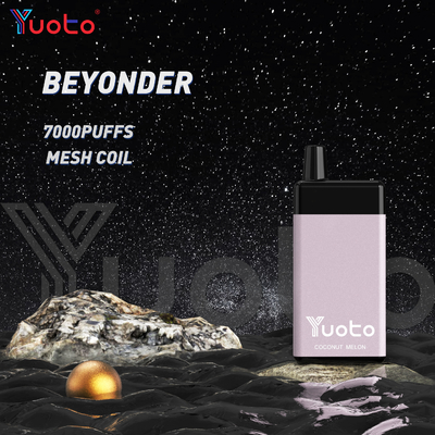 Découvrez les performances de Yuoto 7000 Puffs Vape 900mAh Batterie et 7000 Puffs