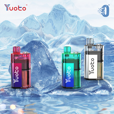 Vape à usage unique YUOTO réglable avec une puissance de 10 à 12 watts et 0% de nicotine