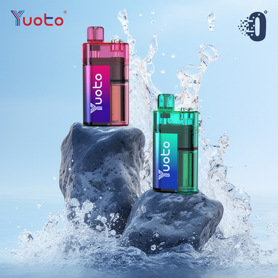 Vape à usage unique YUOTO réglable avec une puissance de 10 à 12 watts et 0% de nicotine