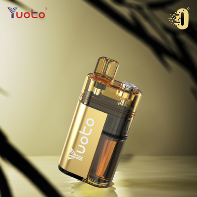 Vape à usage unique YUOTO réglable avec une puissance de 10 à 12 watts et 0% de nicotine