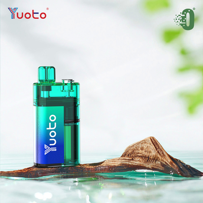 Vape à usage unique YUOTO réglable avec une puissance de 10 à 12 watts et 0% de nicotine