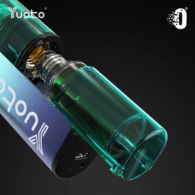 Vape à usage unique YUOTO réglable avec une puissance de 10 à 12 watts et 0% de nicotine