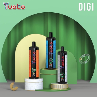Flux d'air réglable YUOTO 15000 Puffs Vapor jetable avec bobine double mesh 850mAh batterie 23 saveurs