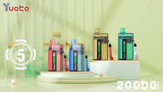 Améliorez votre expérience de vapotage avec le pod jetable YUOTO, batterie 850mAh, résistance DualMesh