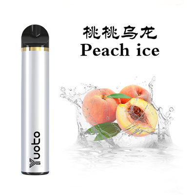 La cigarette en gros YUOTO 1500 du stylo jetable E de vape de la nicotine 5% souffle la vente 6ml chaude dans Moyen-Orient 2% 5% nouveau