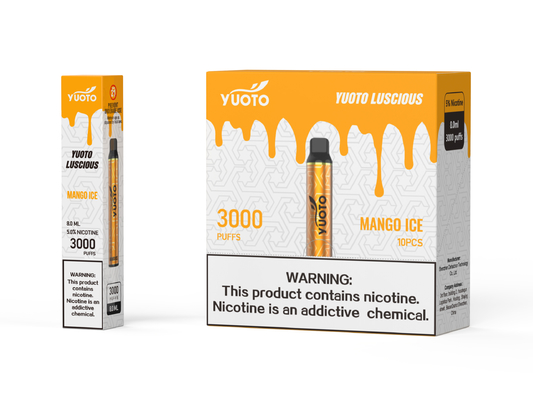 Clopes assaisonnés succulents de Yuoto les 22 E boutonnent l'utilisation libre et facile avec la batterie 1350mAh