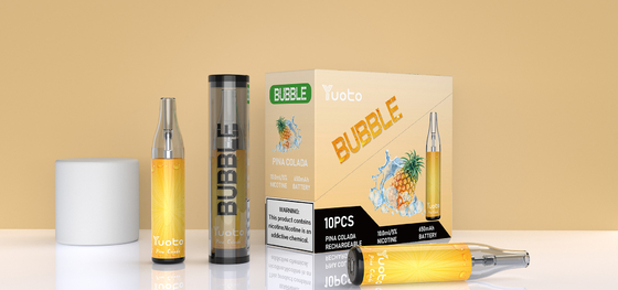 Yuoto populaire Vape avec du sel de haute qualité Vape jetable Yuoto original Vape Ecigs de nicotine de 5%