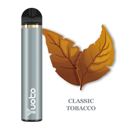 5ml 1500+ souffle batterie jetable des kits 950mah de cosse de YUOTO Vape