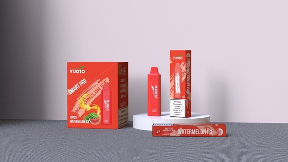 Yuoto pro 5ml futé Vape jetable avec 800mah a construit dans la batterie